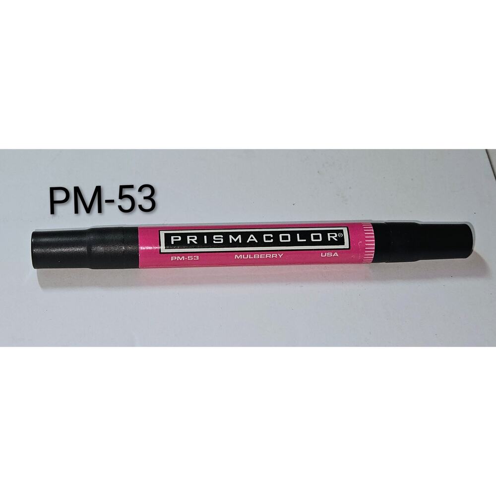 Prismacolor Premier PM-50 MULBERRY Double Sided Art Marker Chisel Fine NEW